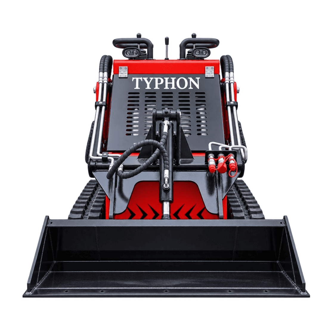 Top Compact & Mini Excavator Diggers- TYPHON Machinery TYPHON STOMP 501 PRO Compact Skid Steer Loader with 23 HP at 3600 RPM Briggs & Stratton EPA-Certified Engine & 992 lb Maximum Lifting Force - Image 8