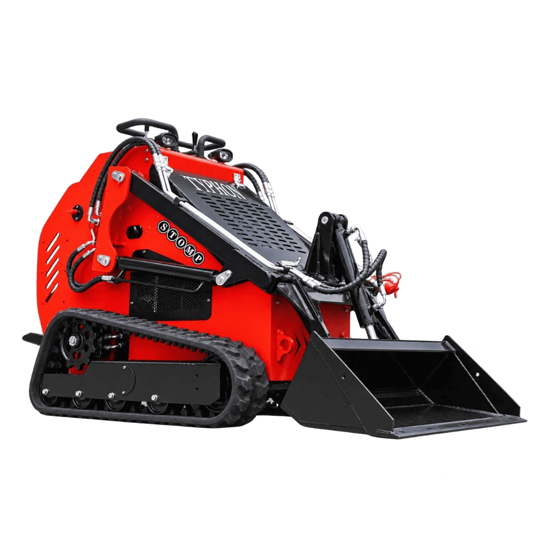 Top Compact & Mini Excavator Diggers- TYPHON Machinery TYPHON STOMP 501 PRO Compact Skid Steer Loader with 23 HP at 3600 RPM Briggs & Stratton EPA-Certified Engine & 992 lb Maximum Lifting Force - Image 10