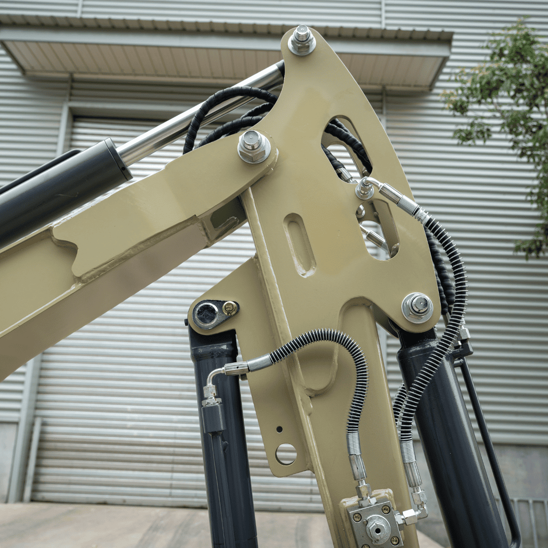 Top Compact & Mini Excavator Diggers- TYPHON Machinery TYPHON TERROR XVII PRO 3800 lb Mini Excavator, EPA Certified Kubota D902 Diesel Power with Integrated Hydraulic Oil Cooler & Swing Boom - Image 25