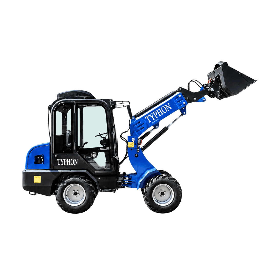 Top Compact & Mini Excavator Diggers- TYPHON Machinery TYPHON Telescopic SKOOP Wheel Loader