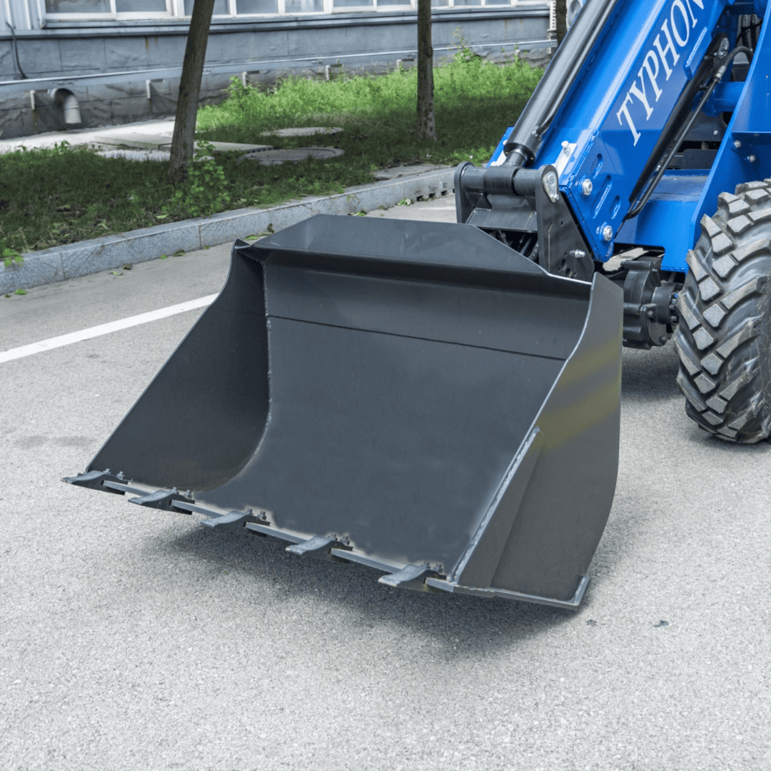 Top Compact & Mini Excavator Diggers- TYPHON Machinery TYPHON Telescopic SKOOP Wheel Loader Cabin Version Kubota D1105 Diesel Engine 1 Ton Max Load Capacity AC & Heater Cabin - Image 22