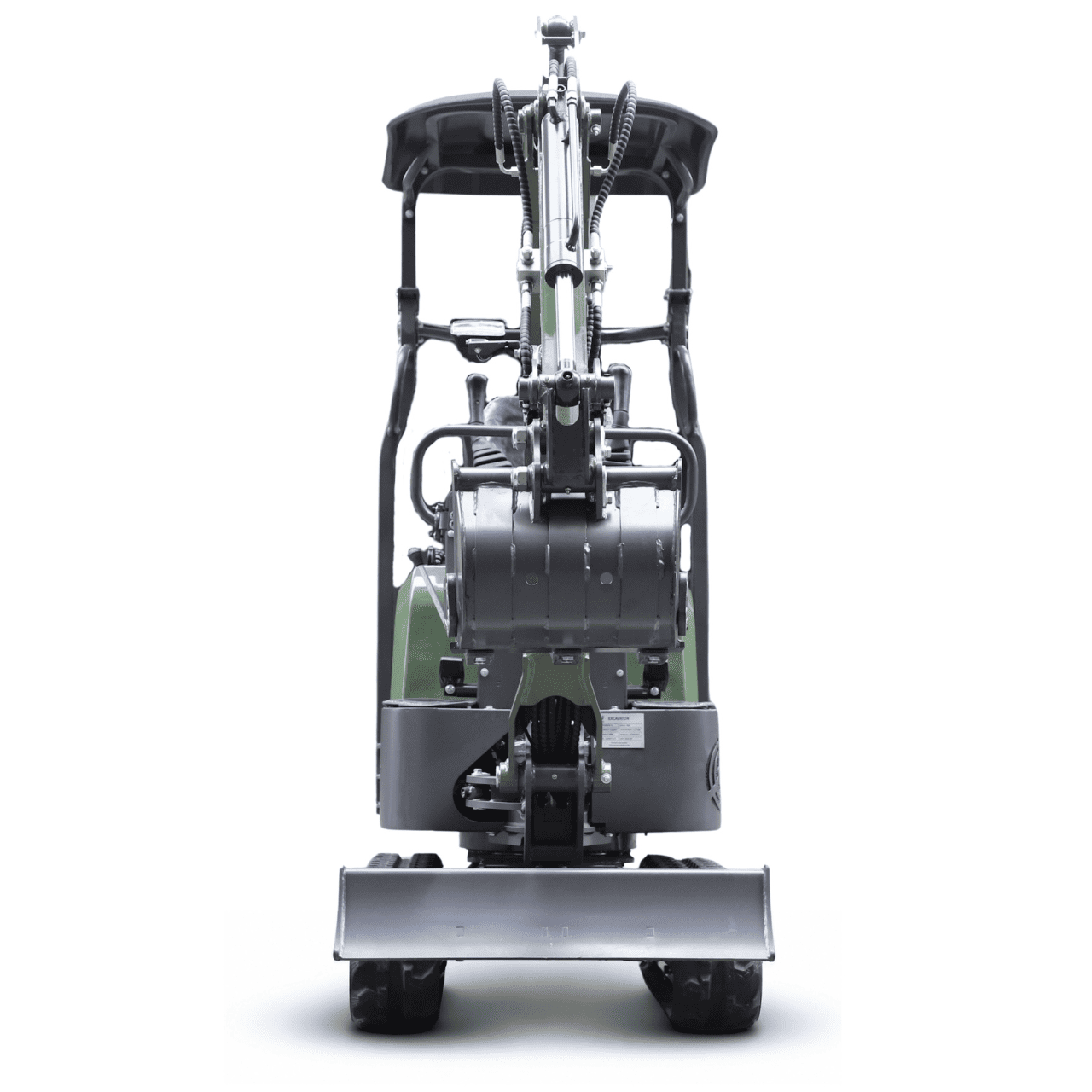 Top Compact & Mini Excavator Diggers- TYPHON Machinery TYPHON TERROR XI 1.1 Ton Mini Excavator, Briggs & Stratton USA Engine with Hydraulic Oil Cooler, Swing Boom & Double-Sided Throttle Valve - Image 8