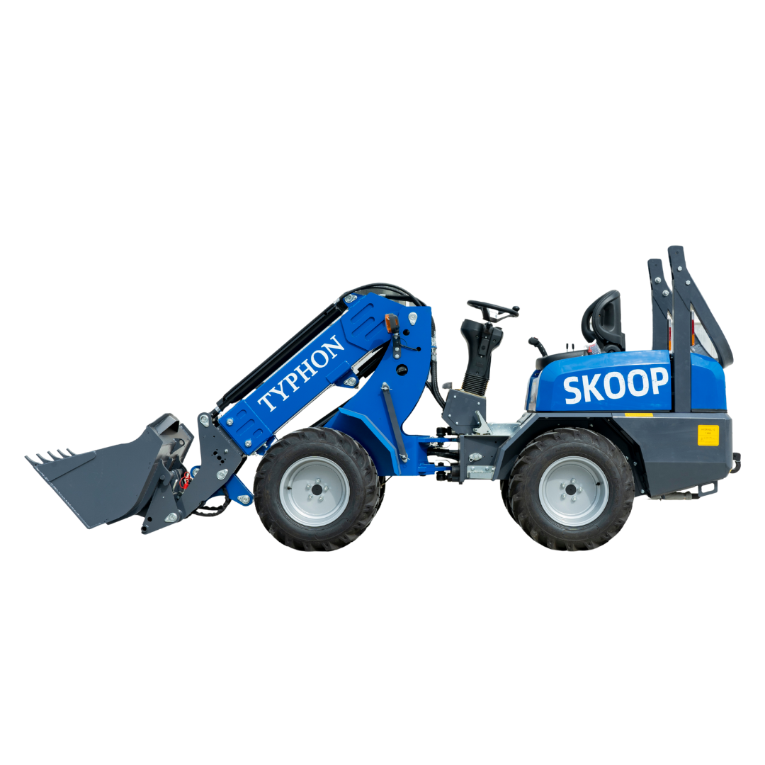 バイオテック　ガイアブルーミニ Typhon Mini Excavator Blue Series – Compact Power for Efficient